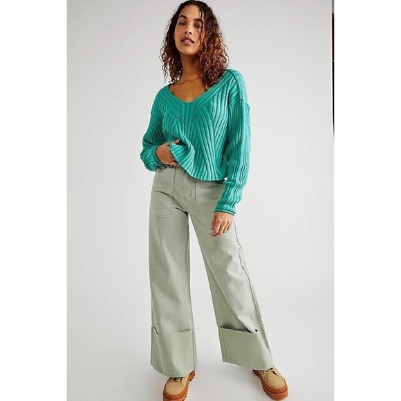 NEW Free People Another Day Pullover Jumper Sweater Size Small (S) - Picture 9 of 9